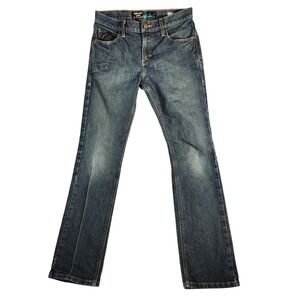 Ariat Jeans Men's 30X34 Rebar M7 Slim Straight DuraStretch Blackstone 10034627